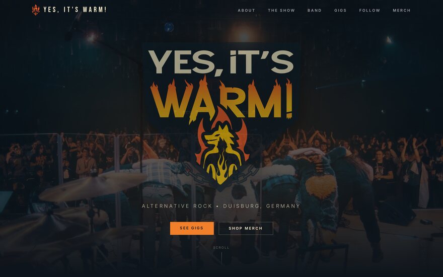 Yes, It's Warm! screenshot